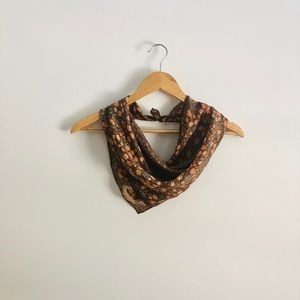 Anthro Vintage Floral Neck  Scarf